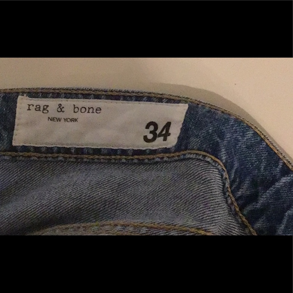 Rag&bone Wide Leg Jeans - Women’s Sz 34 - Picture 9 of 15